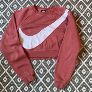 Nike crop sweatshirt